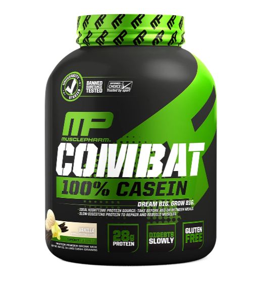 COMBAT 100% CASEIN 4lb vanilla - MP